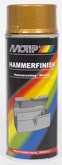 Motip Hammerlak spray, Guld, 400 ml