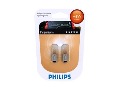 Philips Premium H6W (2 stk) (12036)