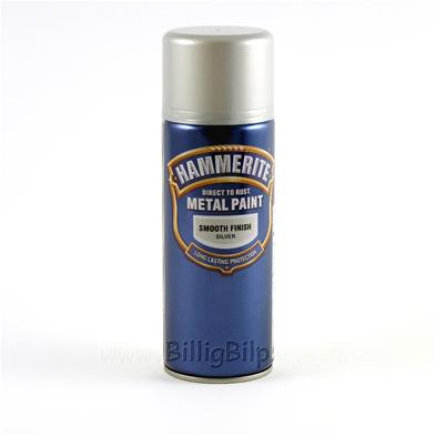 Hammerite Smooth Finish - Sølv - 400 ml. Spray
