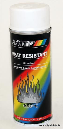 Motip Varmebestandig Maling Hvid, 400 ml.