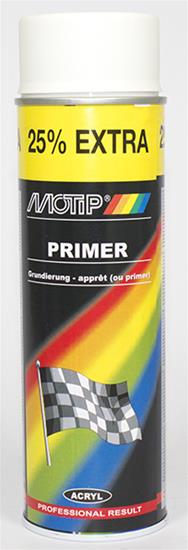 Primer Spray Motip - hvid , 500 ml.