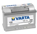 Bilbatteri Varta E38 74 amp (574 402 075 3162)