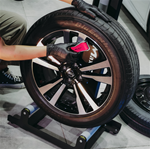 Wheel Stand til pleje / coating af hjul