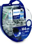 Philips Racingvision GT200 +200% Lys H4,2 stk.