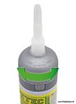 Petec Flydende pakning sort, 200 ml